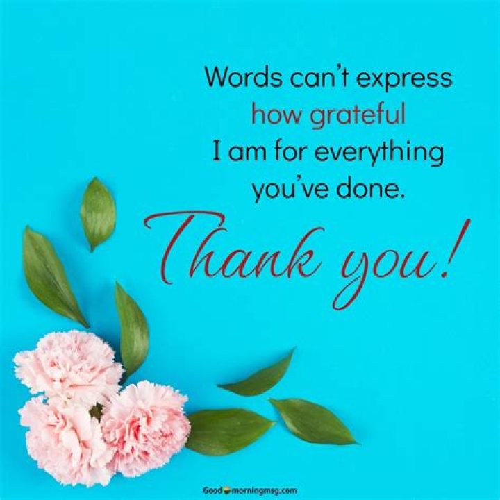 Expressing Gratitude: Thank You, Lord