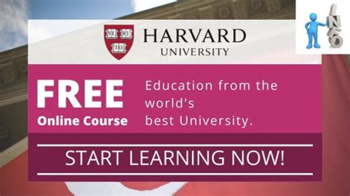 HARVARD UNIVERSITY Free 90 Online Courses How to Learn Any One Can