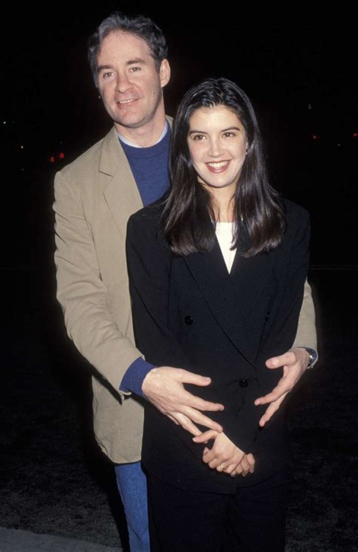 Kevin Kline and Phoebe Cates, married since 1989. Phoebe cates