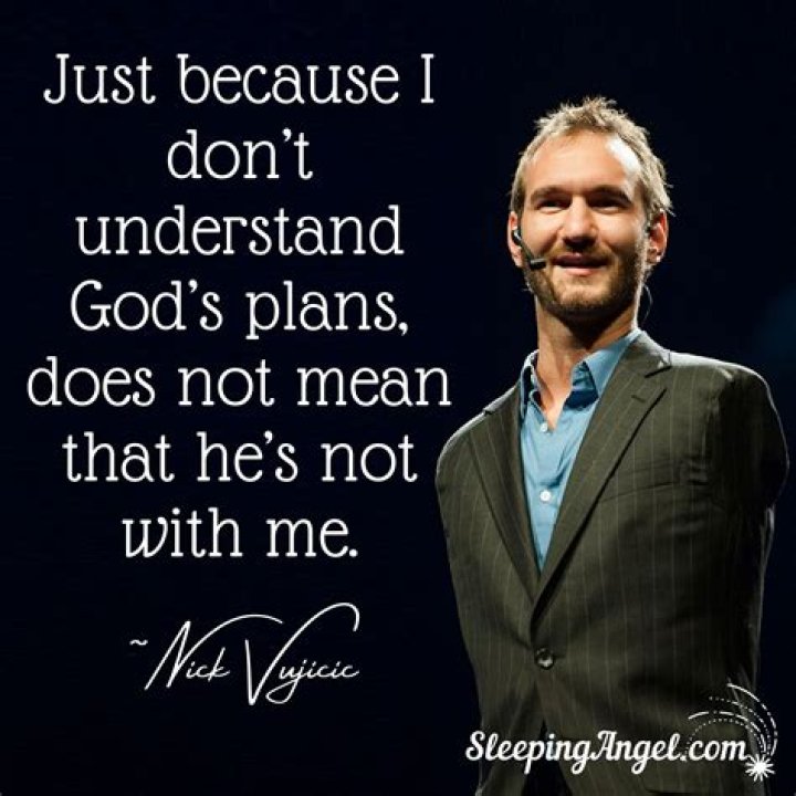 Nick Vujicic Quote “You are beautiful just the way you are.”